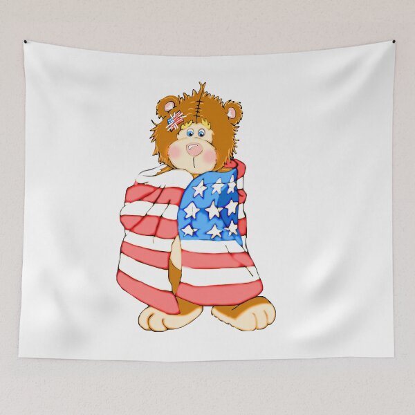 Item preview, Patriotic Flag Bear designed and sold by J-CCreations.