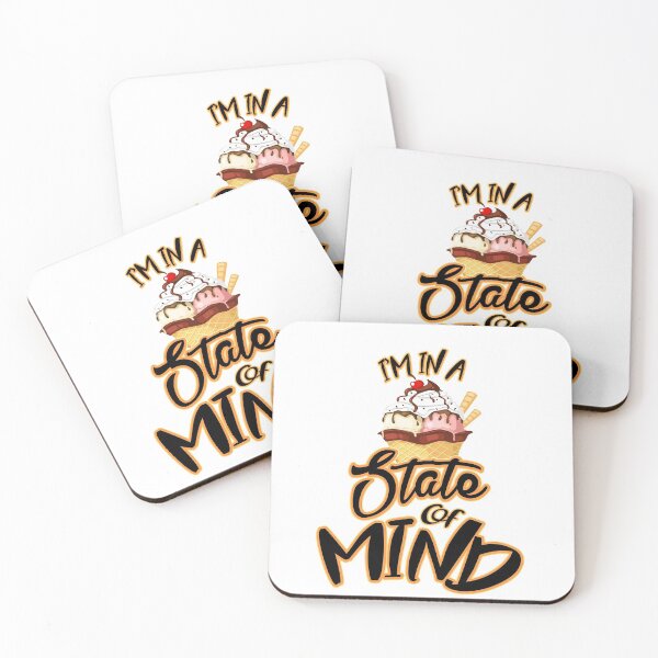 Item preview,  I'm In A Sundae State Of Mind, Funny Icecream Design designed and sold by trueblue0036.