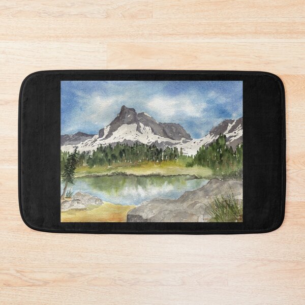 Item preview, Island Pass, JMT High Sierra designed and sold by Diane Hall Watercolors.