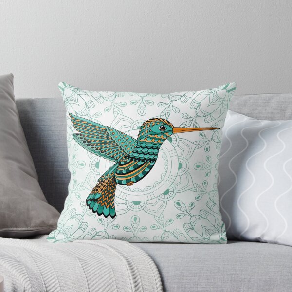 Item preview, Mandala of hummingbird designed and sold by fosfenoStore.