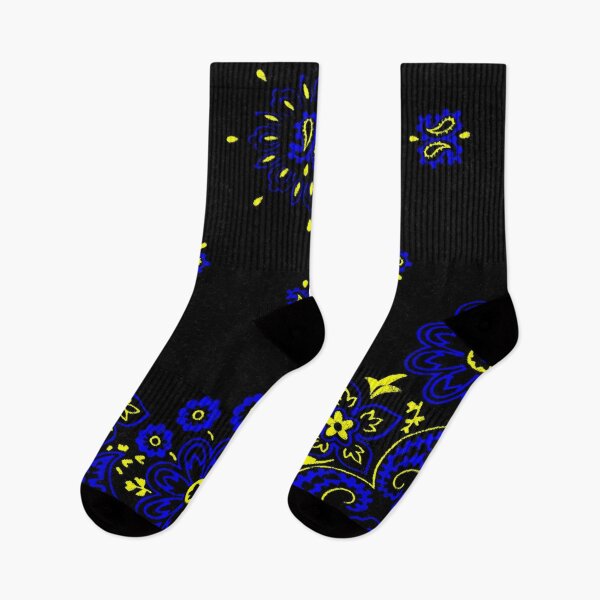 Item preview, Blue and Yellow Bandanna Paisley designed and sold by yonni.