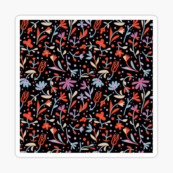 Flowers in dance Sticker