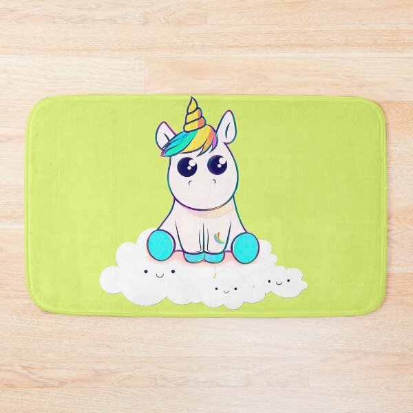 Item preview, Cute unicorn waiting the rain designed and sold by colorhadaa.