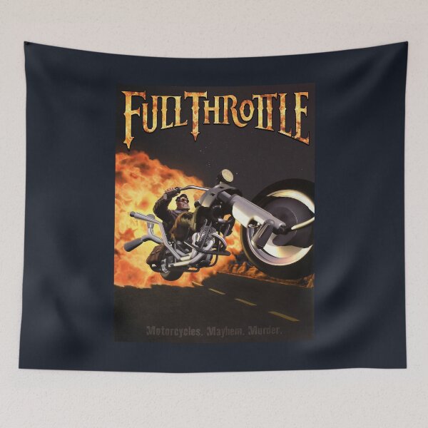 Item preview, Full Throttle - T-Shirt, Gadgets & Face Masks designed and sold by spegnilcomputer.