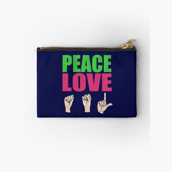 Item preview, Peace Love American Sign Language designed and sold by Epic Love Designs.