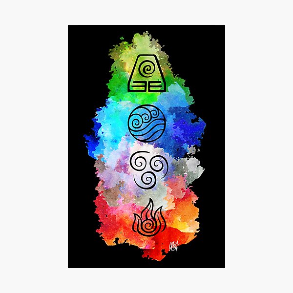 Item preview, Avatar the Last Airbender - The Four Elements designed and sold by Brody Lane McKinnon.