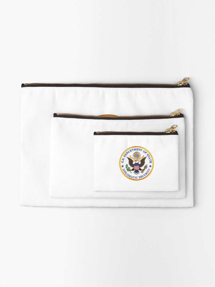 Alternate view of Diplomatic Security Zipper Pouch