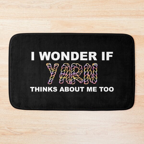 Item preview, I Wonder If Yarn Thinks About Me Too designed and sold by Cat Lady Designs.
