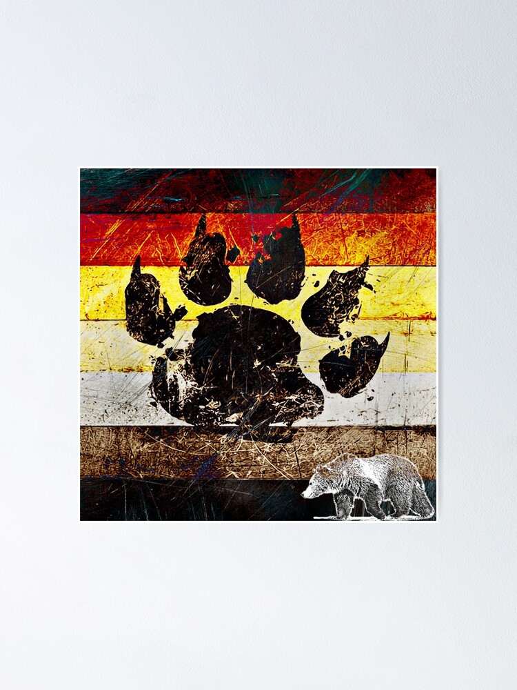 Alternate view of Bear Pride Poster