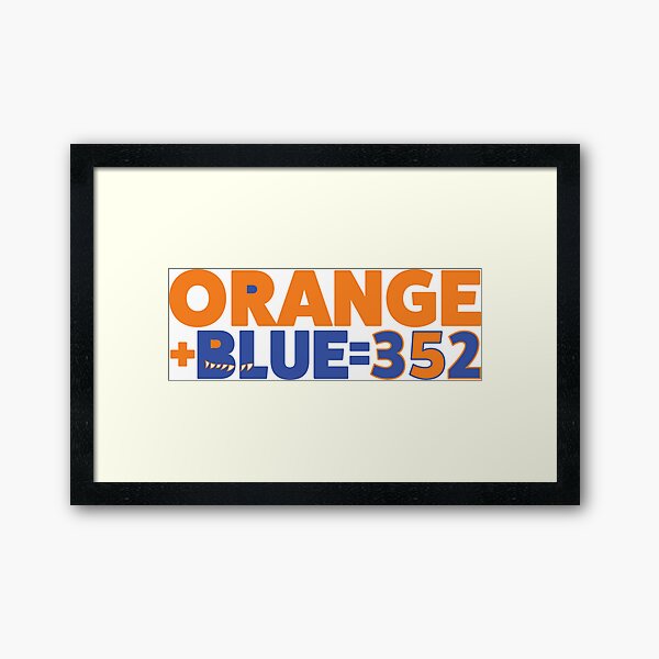 Gainesville Math Framed Art Print