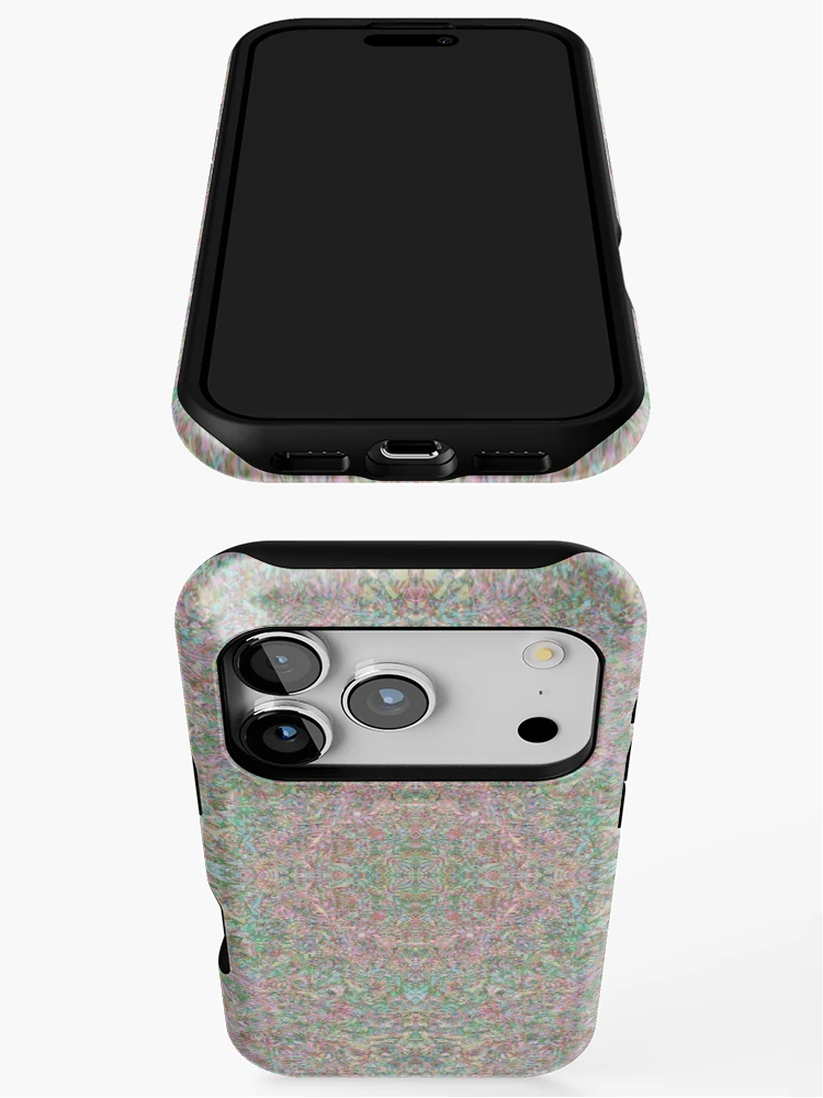 Thumbnail 3 of 4, iPhone Case, Patterns Over Patterns Over Patterns, designed and sold by MindTravel.