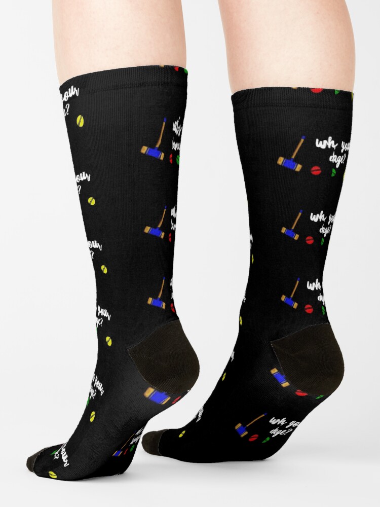 Alternate view of What’s Your Damage? Socks