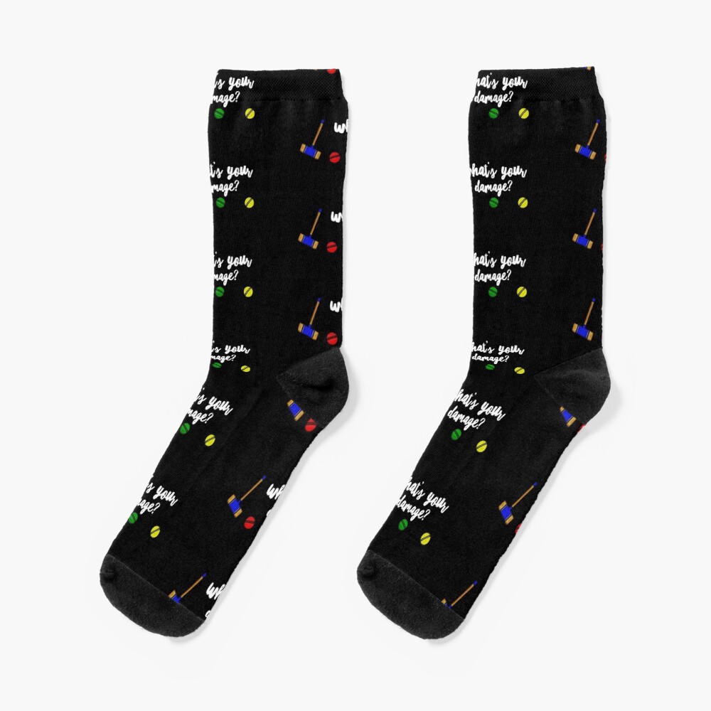 What’s Your Damage? Socks