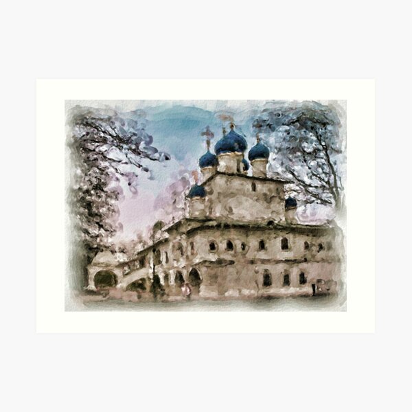 Church of the Icon of Our Lady of Kazan Art Print