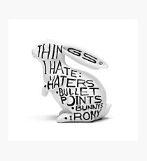THINGS Photographic Print