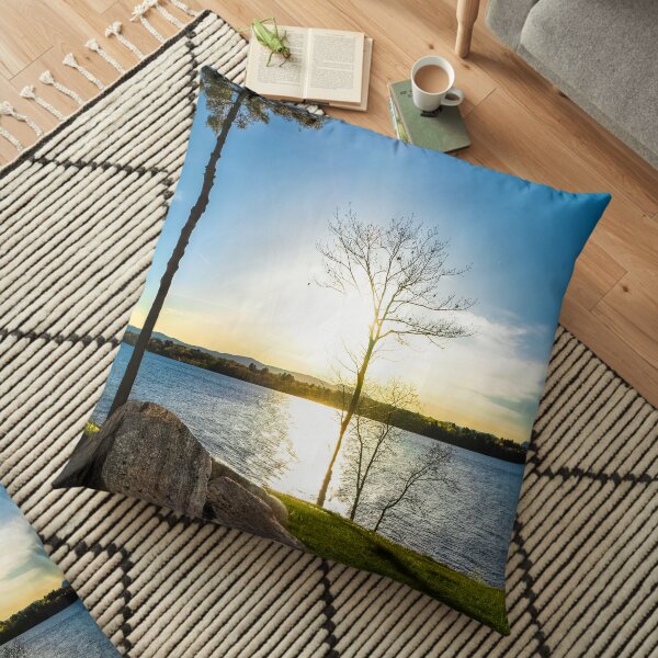 The Spring Sacandaga View - the I Go Inn. Photo by Janene Bouck Floor Pillow