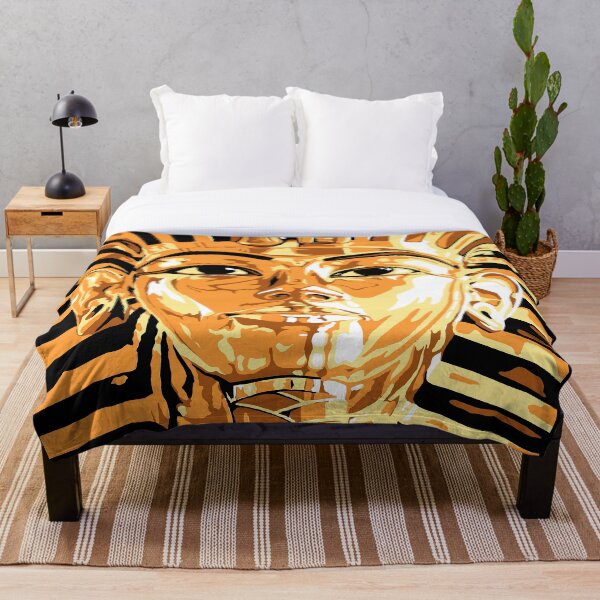King Tut Throw Blanket