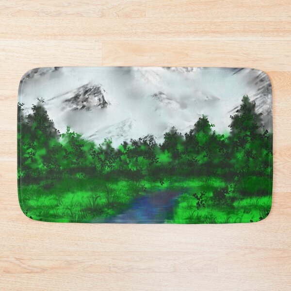 Item preview, snowy mountains  designed and sold by GuineaKitty.