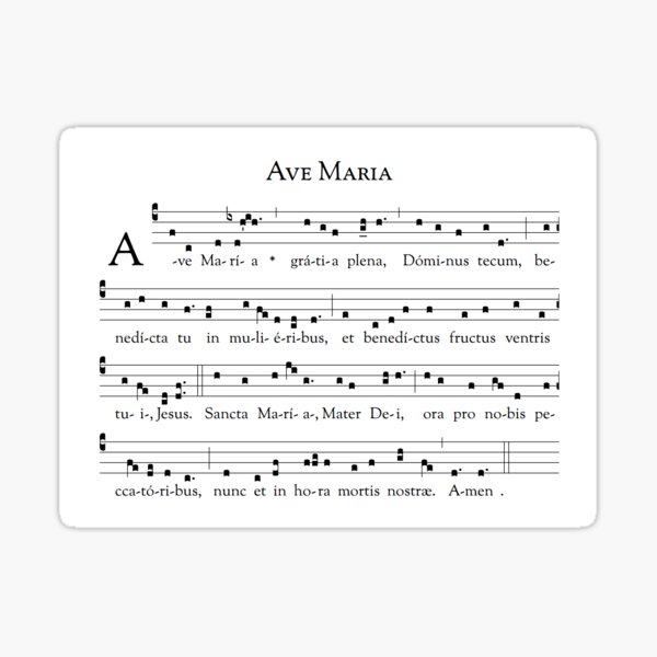 Gregorian Chant Stickers Redbubble