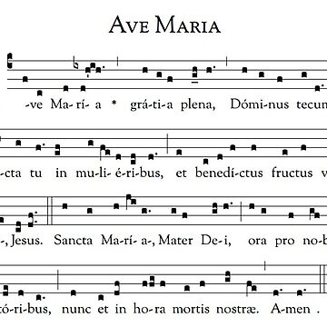 Ave Maria Chant | Socks