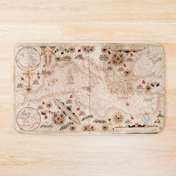 Item preview, Portolan Chart Mediterranean Sea (1640) designed and sold by allhistory.