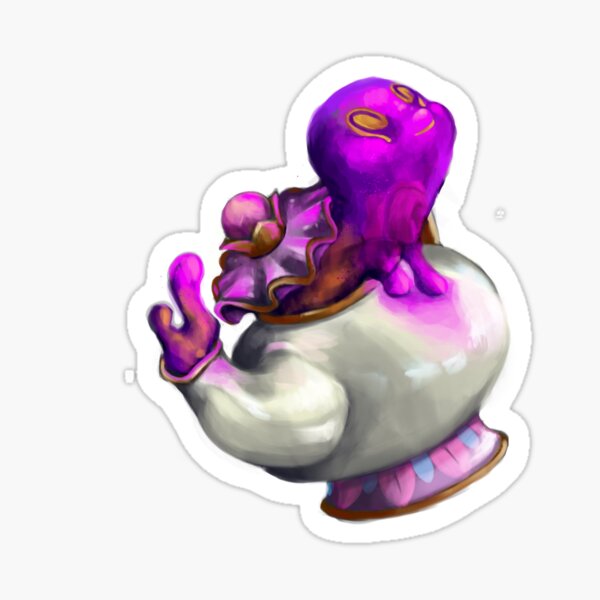 Mrs. Polteageist - Cute version Sticker