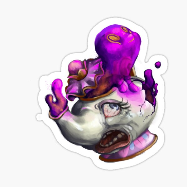 Mrs. Polteagiest - Horror Version Sticker