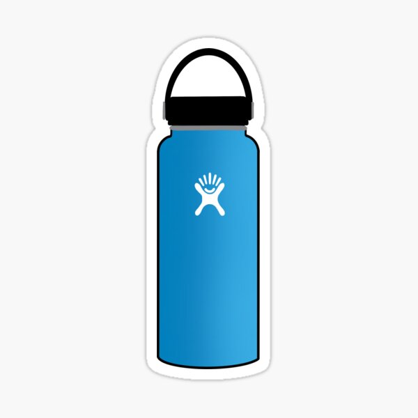 White store hydroflask stickers