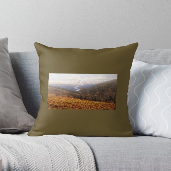 Wild Horses Throw Pillow