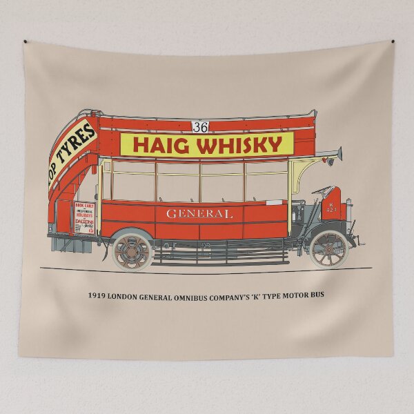 Item preview, The London General Omnibus K-type Bus designed and sold by rogue-design.