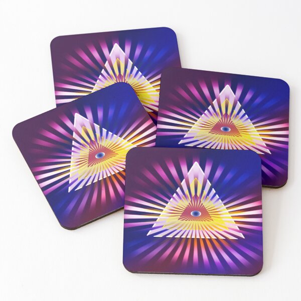 Item preview, Vintage Seeing Eye Metalic designed and sold by Tsveti Dinkova.