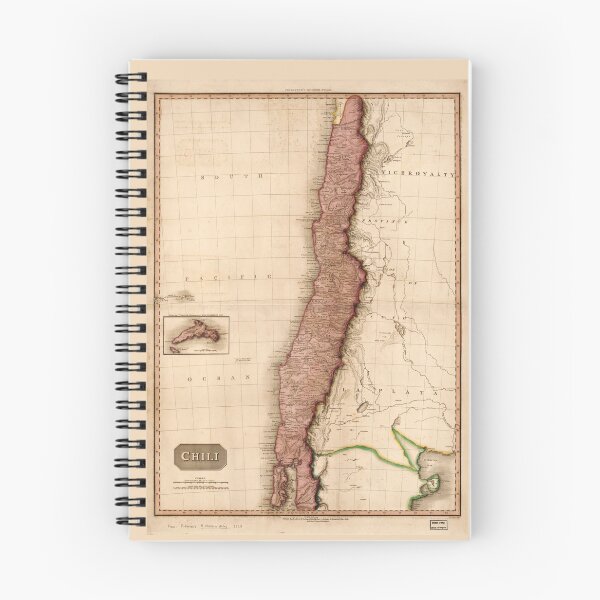 Item preview, Map of Chile (1818) designed and sold by allhistory.