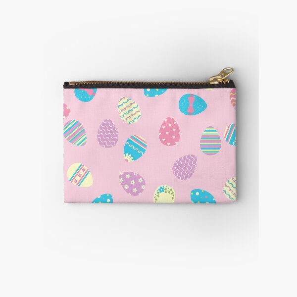Item preview, Pastel Pink & Blue Easter Eggs Pattern designed and sold by newburyboutique.