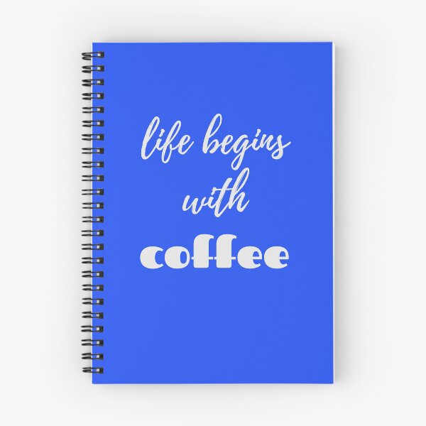 Item preview, Life Begins With Coffee designed and sold by MagicSD Designs.
