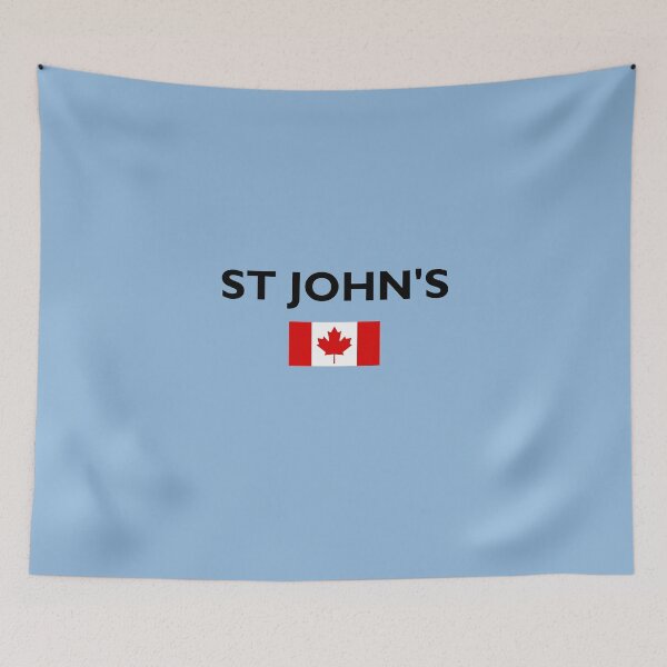 Item preview, St John's Newfoundland Canada Canadian Flag Light-Color designed and sold by TinyStarCanada.