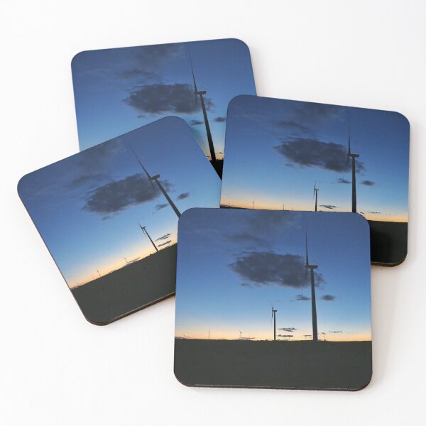 Item preview, Sunset Turbines #8 designed and sold by Rachel Jeffrey.