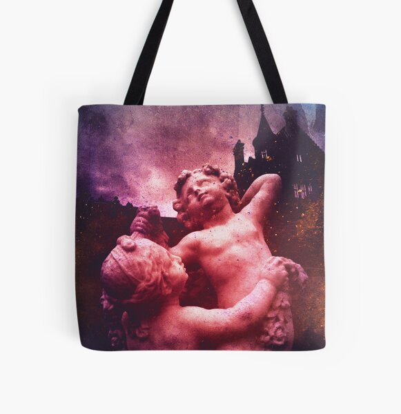 Wingless Cherubs All Over Print Tote Bag