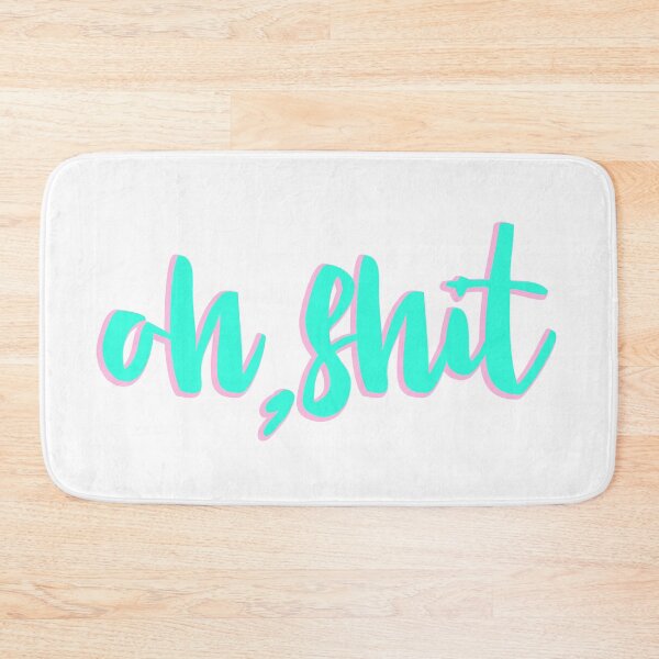 Item preview, Oh shit, colorful tumblr aesthetic sticker designed and sold by hollanov98.