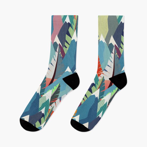 Item preview, Mountains and Spruces Pattern	 designed and sold by RoxanneG.