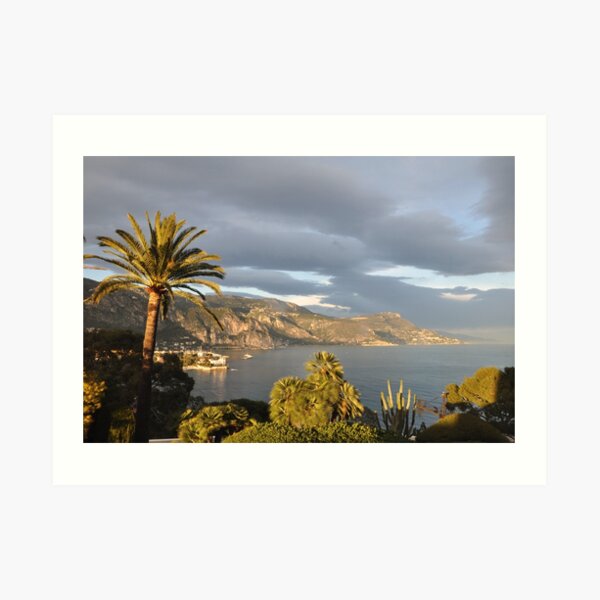 Villa Kerylos; view from House Effrussi Art Print