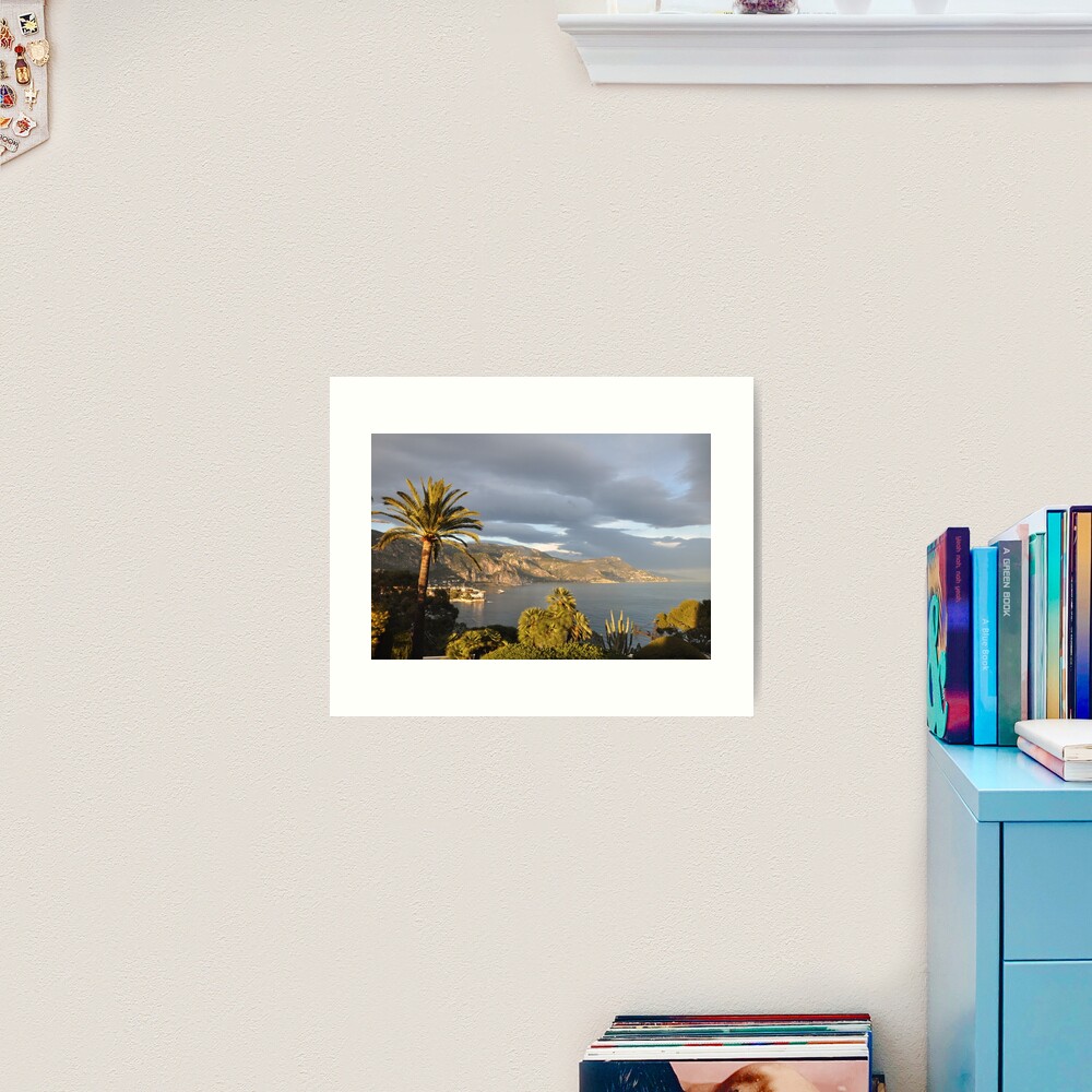 Villa Kerylos; view from House Effrussi Art Print