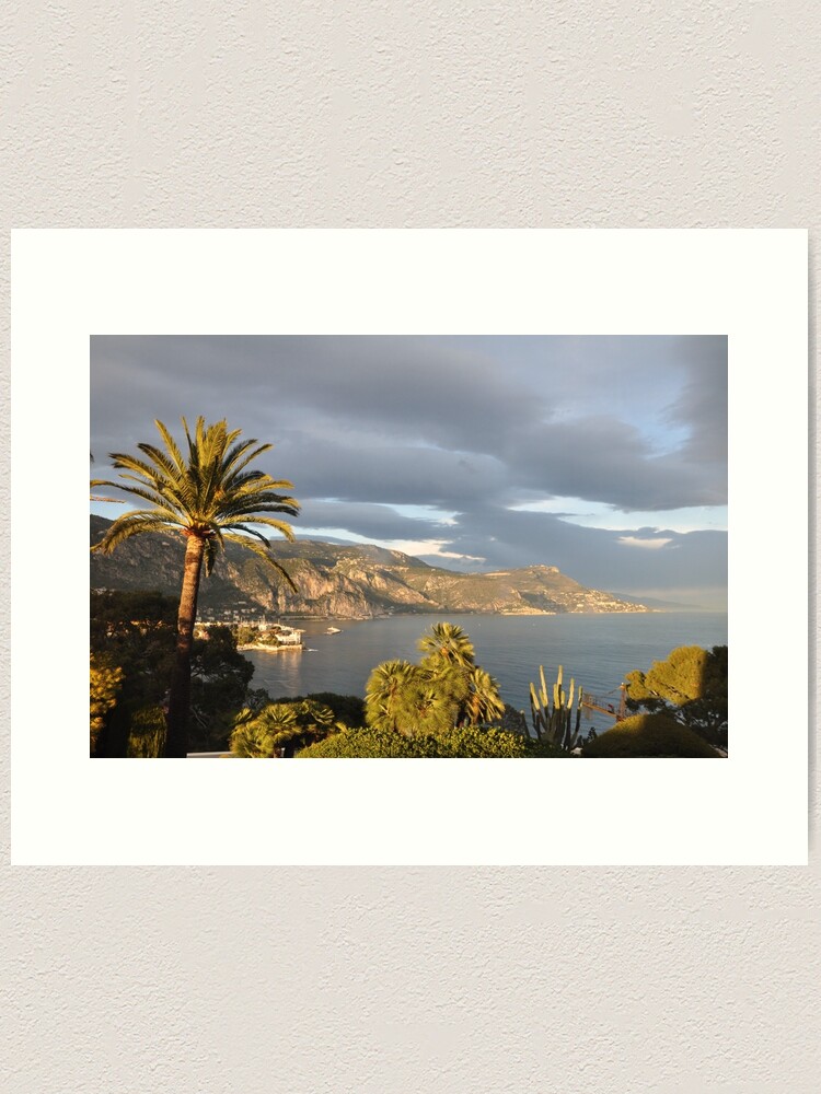 Alternate view of Villa Kerylos; view from House Effrussi Art Print