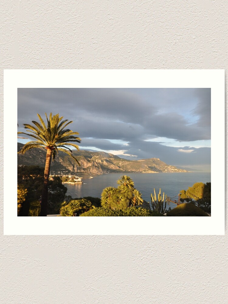 Alternate view of Villa Kerylos; view from House Effrussi Art Print