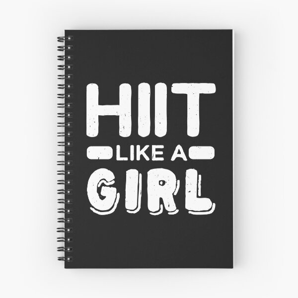 Item preview, Hiit Like A Girl l Tabata Fitness Workout Gym graphic designed and sold by biNutz.