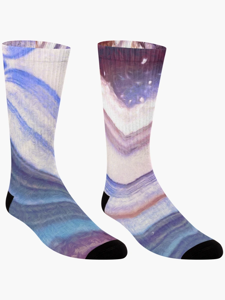 Thumbnail 3 of 5, Socks, Geode designed and sold by RoxanneG.
