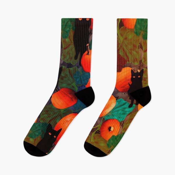 Item preview, Pumpkins and Black Cats	 designed and sold by RoxanneG.