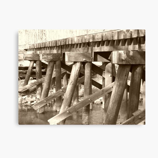 Item preview, Old Rail Bridge designed and sold by Sharon Woerner.