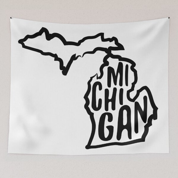 Artikelvorschau, Michigan entworfen und verkauft von Treich Design.