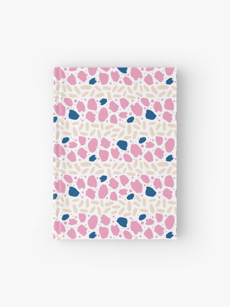 Thumbnail 1 of 3, Journal, Abstract Lines and Dots in Peach designed and sold by tinytenacious.