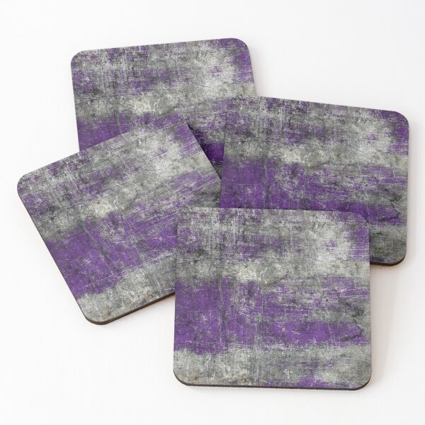 Item preview, Scratched Metal - Purple designed and sold by DesignSyndicate.